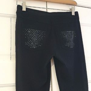 Cache Black legging style pants